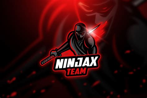 Ninja 2 Mascot And Esport Logo Ninja Logo Mascot Mobile Logo
