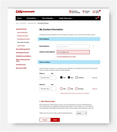 CVS Caremark Set Notifications — Lauren Hughes
