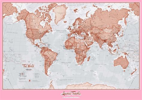 The World Political Map Large Printable Children Choice Political
