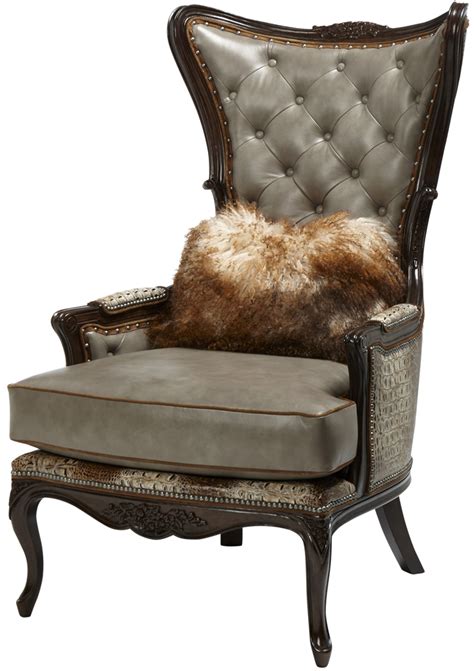 Meridian furniture nikki collection modern | contemporary velvet upholstered dining chair with wood legs, button tufting, and chrome nailhead trim, set of 2, 23 w x 23 d x 40 h. Tufted Arm Chair with Nail Head Trims