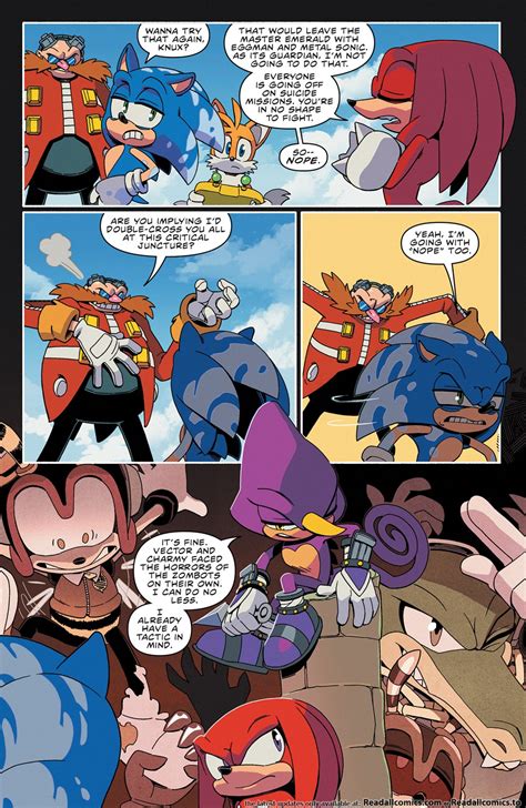 Sonic The Hedgehog 026 2020 Viewcomic Reading