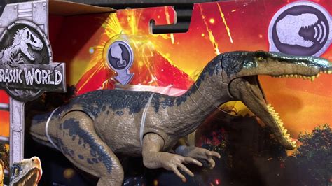 Baryonyx Mattels Jurassic World Fallen Kingdom Toy In Box Youtube