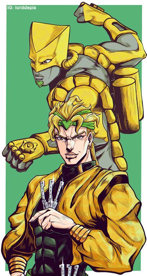 Dio And The World Wallpaper Fanart Rstardustcrusaders