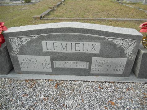 James A Lemieux 1891 1978 Find A Grave Memorial