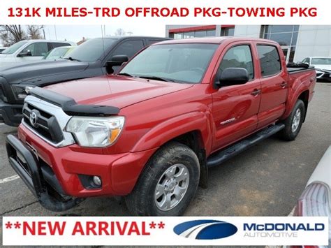 Pre Owned 2013 Toyota Tacoma Prerunner 4d Double Cab In Ftdm139359