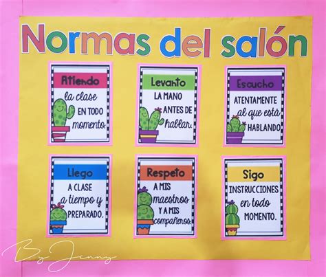 Arriba 99 Foto 20 Reglas Del Salón En Ingles Y Español El último