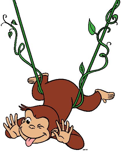 Curious George Clipart Cartoon Characters Images The Man In