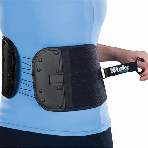 Mueller Adjustable Back And Abdominal Support Black