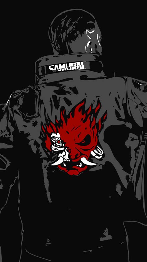 Hd wallpaper cyberpunk cyberpunk 2077 samurai logo video game. 540x960 Cyberpunk 2077 Samurai 540x960 Resolution HD 4k ...