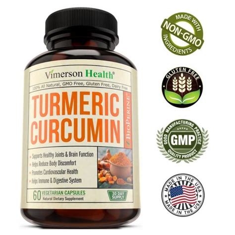 Tumeric Curcumin Effective Anti Inflammatory Supplement