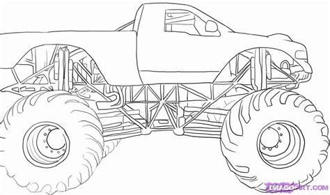 Free printable coloring pages for kids. Monster Truck Coloring Pages For Kids - Coloring Home