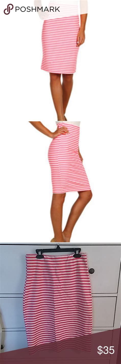 Lilly Pulitzer Pink Deacon Skirt Cute Pencil Skirt With Some Stretch To