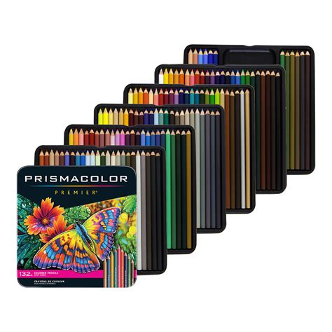 Prismacolor Premier Colored Pencils 132 Sæt Soft Core Markers N Pens