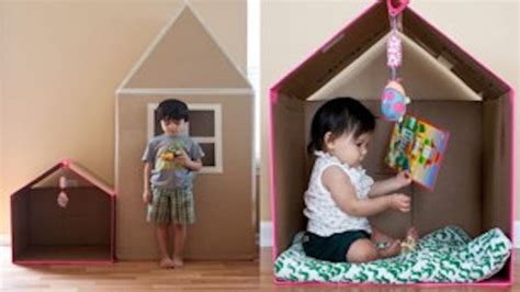 Cardboard Houses Crafts For Kids Pbs Kids For Parents