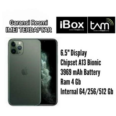Jual Iphone 11 Pro Max 256gb Resmi Ibox Di Lapak Sell Maron Bukalapak