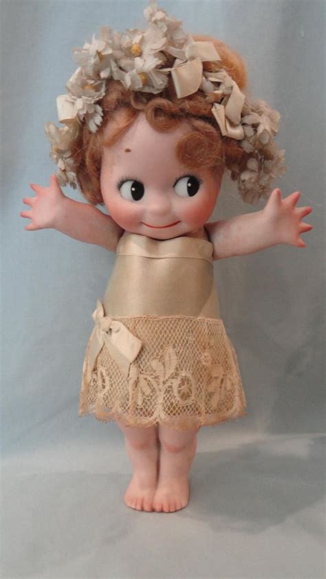 This Precious Kewpie Actually Measures About 10 12 Tall And Wears Her