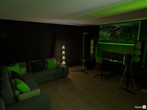 Gaming Room Free Online Design 3d Studio Floor Plans By Planner 5d