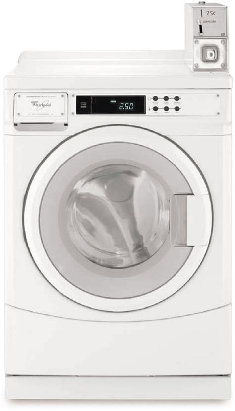 Whirlpool Chw8990cw 27 Inch Front Load Commercial Washer With 9 Wash