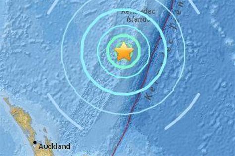 New Zealand earthquake - Massive magnitude 6.9 quake rocks Kermadec Islands