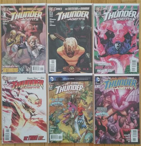 Dc Comics Thunder Agents 1 6 Complete Series Run Comics To