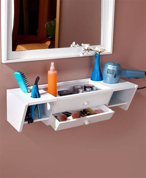 More shopping tips a bathroom shelf is key to the overall look and organization of your bathroom. Wall-Mounted Bathroom Vanity Shelves in 2020 (With images ...
