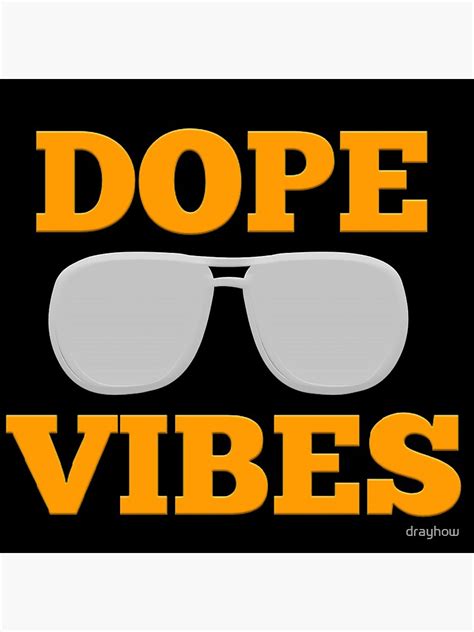 Dope Vibes Coasters Set Of 4 For Sale By Drayhow Redbubble