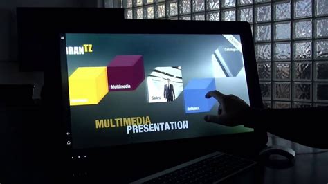 Touchway Presenter - interactive presentation software - software demo - YouTube
