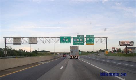 Wb I 70 At The First Exit Of The Interchange June 2010