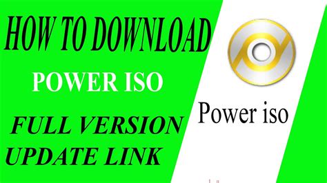 How To Download Poweriso Full Version For Free Poweriso Youtube