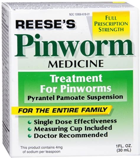 Reeses Pinworm Medicine 1 Oz Pack Of 4