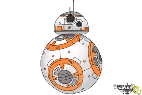 How To Draw Bb 8 From Star Wars Vii Drawingnow