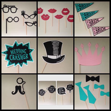 Photo Props Wedding Photo Booth Props Wedding Photo Booth Props