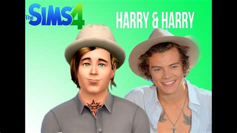 Create A Sim Harry Styles The Sims 4 Creandounsim Youtube