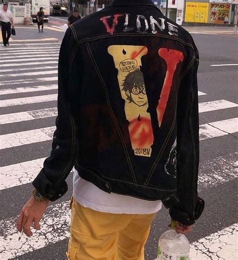 vlone, jacket in 2021 | Vlone clothing, Vlone logo, Cool outfits