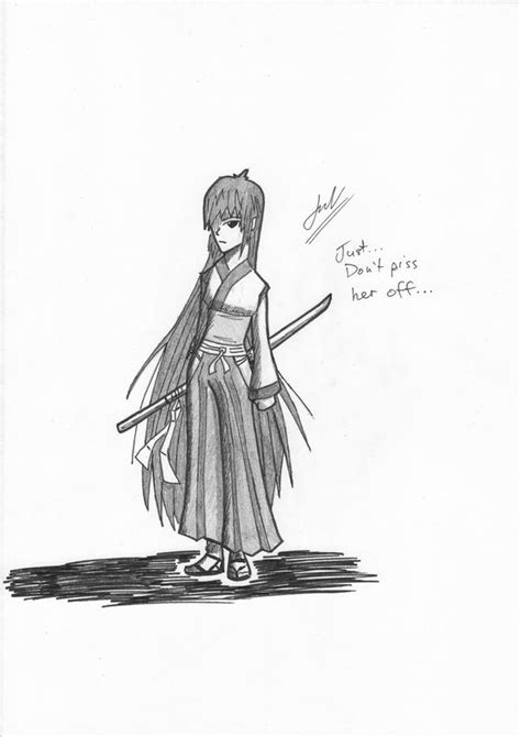 Samurai Girl By Zanjitsu On Deviantart