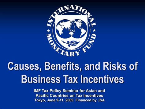 An Overview Of Tax Incentives