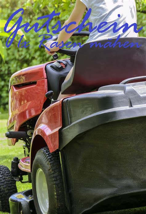 Ab wann das erste mal den? Rasen mähen: Gartenarbeit als Geschenkidee ...