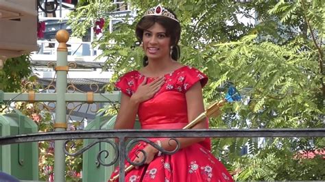 Princess Elena Of Avalor Grand Arrival At Disneyland Resort Youtube
