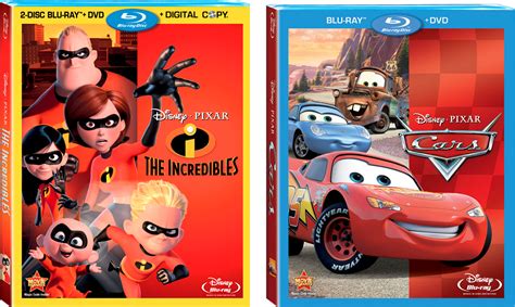 Pixar Corner Cars And The Incredibles Now Available On Blu Ray