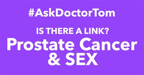 Link Between Prostate Cancer And Sex