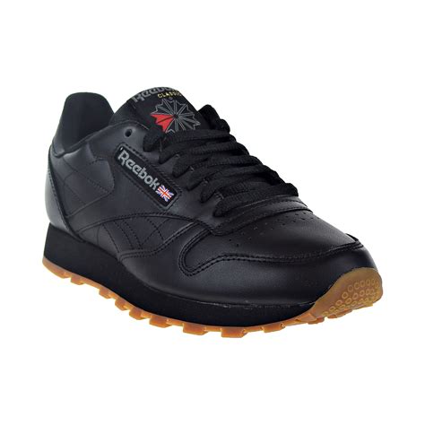 Reebok Classic Leather Men S Shoes Black 49798
