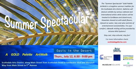 Summer Spectacular 2018 Banner Scottsdale Gallery