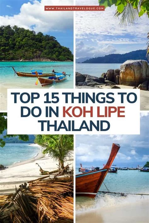 Top 15 Things To Do In Koh Lipe Asia Travel Travel Destinations Asia