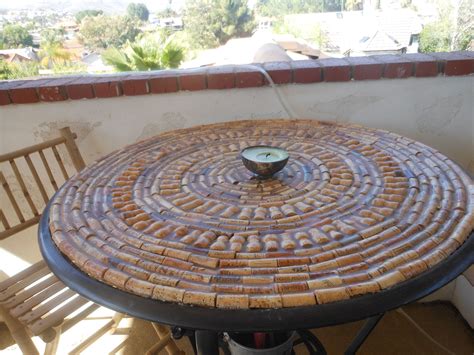 I Made This Table Top With Corks And Resin Wine Cork Crafts Wine