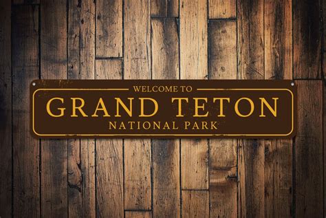 Welcome National Park Sign Personalized By Liztonsignshop On Etsy