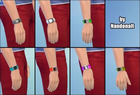 Some Smart Watches By Nandonalt At Mod The Sims Sims 4 Updates