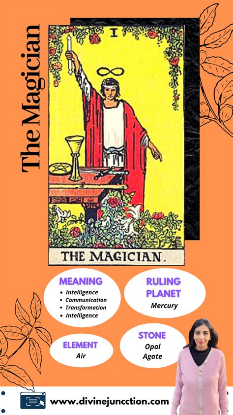 The Magician Tarot Card Magician Tarot Card Meanings The Magician