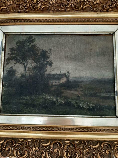 Old Painting Closer Look Antiques Board