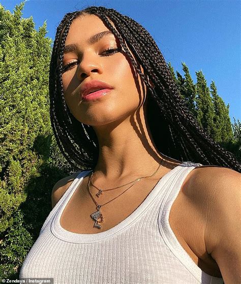 Zendaya Is Pure Beauty In Braids As She Serves Glam Look After Gushing Over Timothee Chalamet
