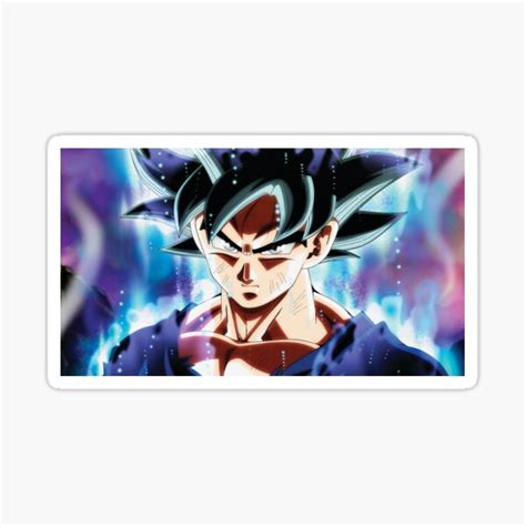 Goku Ultra Instinct Stickers Redbubble